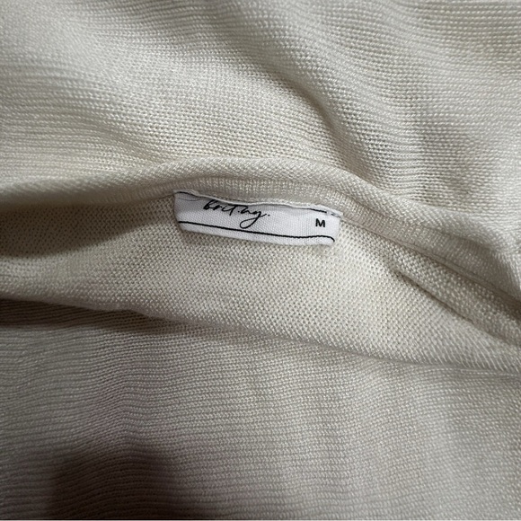 Britny Cashmere Blend Hearts and Starts Knit Sweater Shirt Size M - Picture 3 of 3